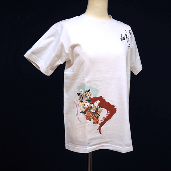 Kabuki Nesnoo コラボｔシャツ 連獅子ジャンプ ホワイトxs 150 ファッション松竹歌舞伎屋本舗 歌舞伎関連グッズの公式通販サイト