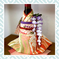 藤娘「Kimono BOTTLE COVER」